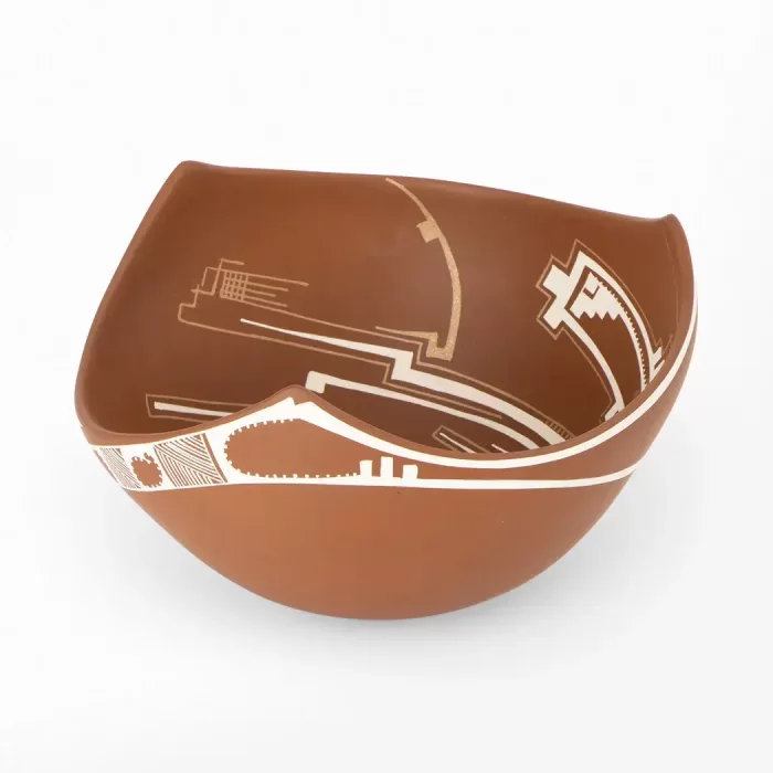 Mata Ortíz ceramic terracotta vase