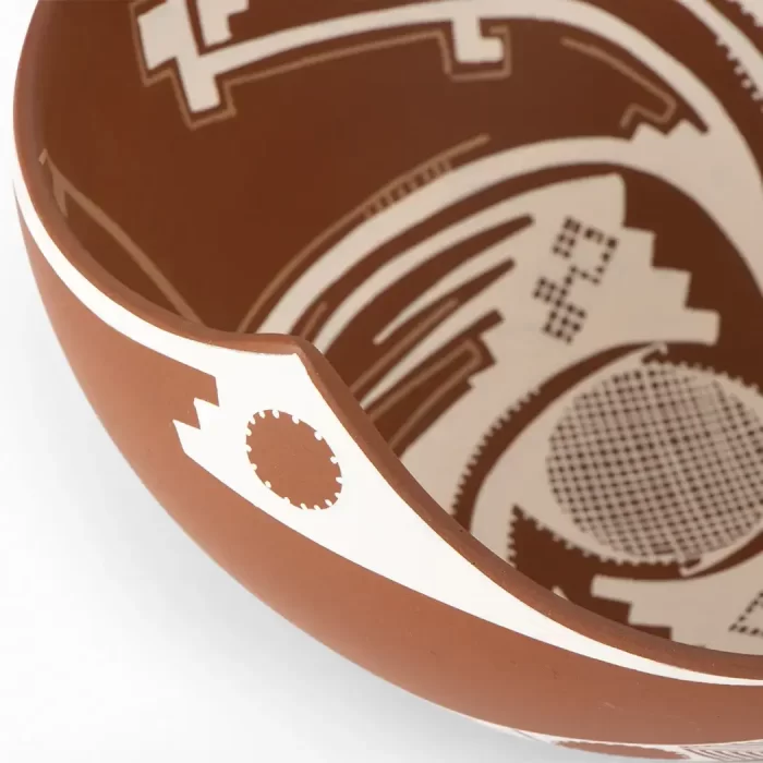 Mata Ortíz ceramic terracotta vase