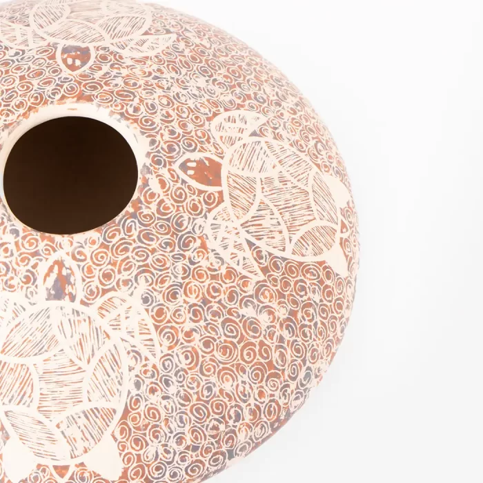 Olla de cerámica Mata Ortiz "Tortuga"