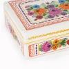 Jewelry box with Olinalá flower decoration
