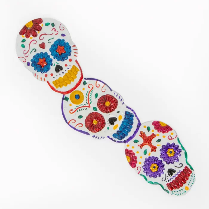 Calavera Triple de hojalata