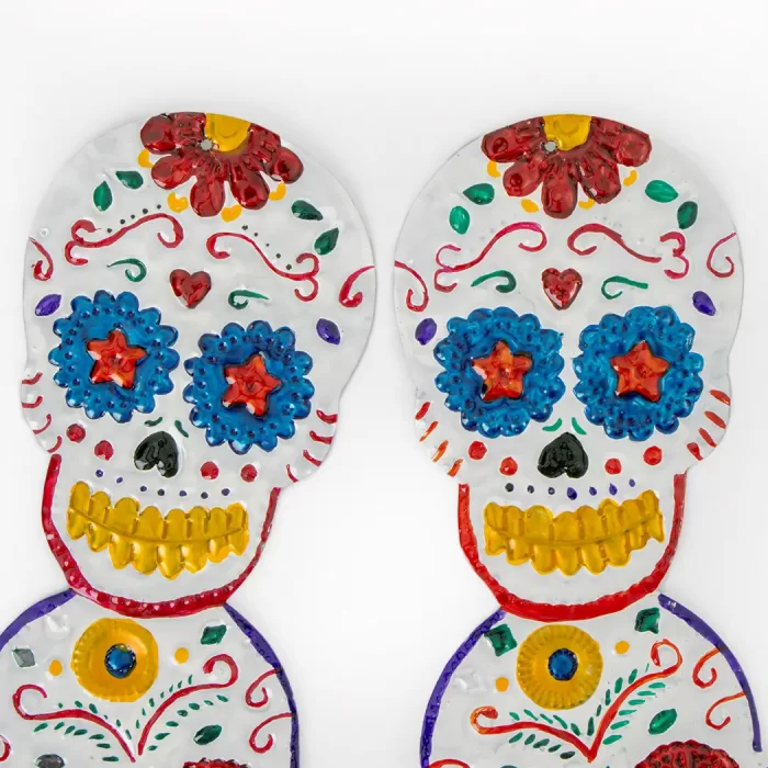 Calavera Triple de hojalata