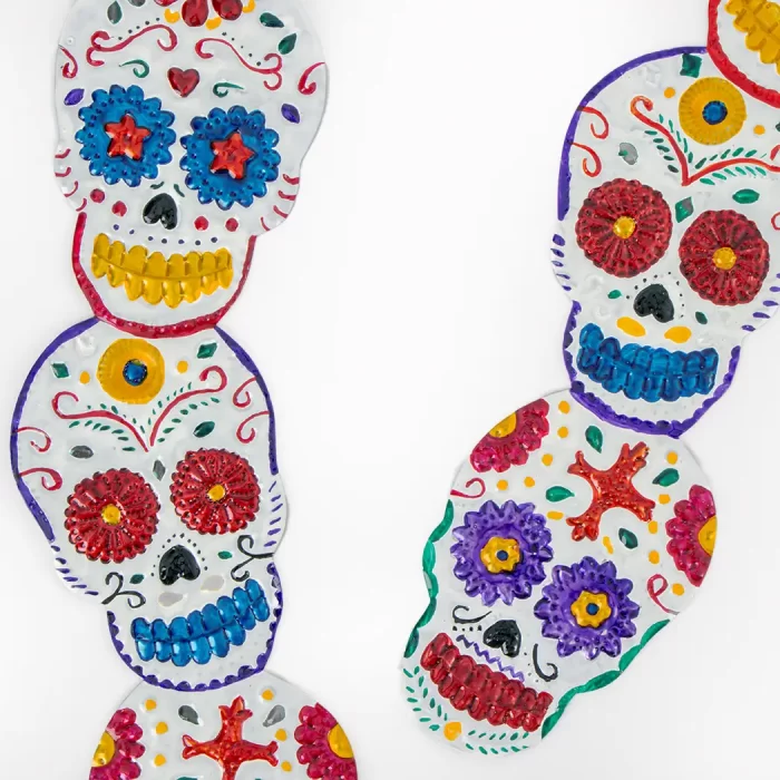 Calavera Triple de hojalata