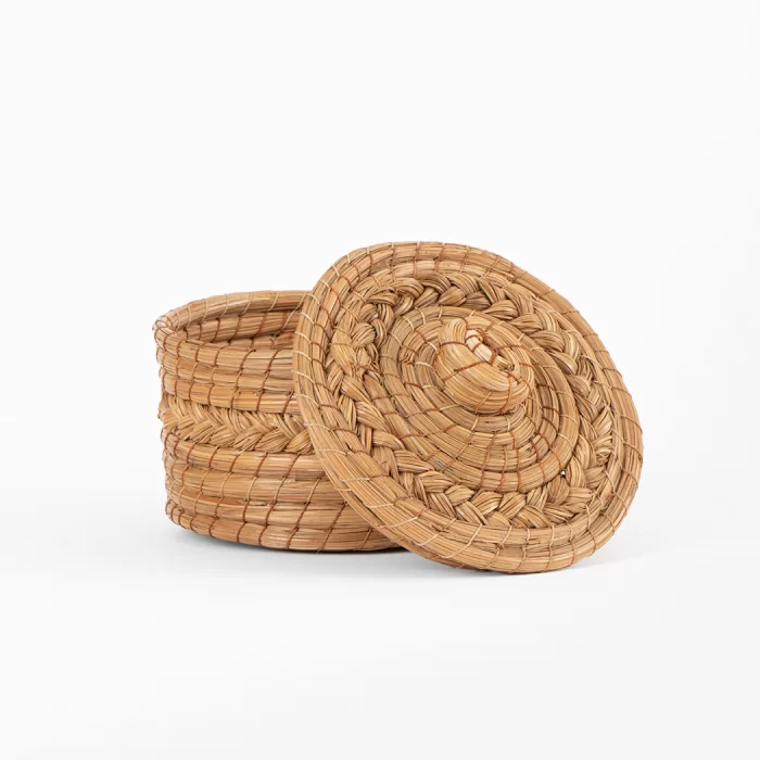 Medium size Ocoxal basket with lid