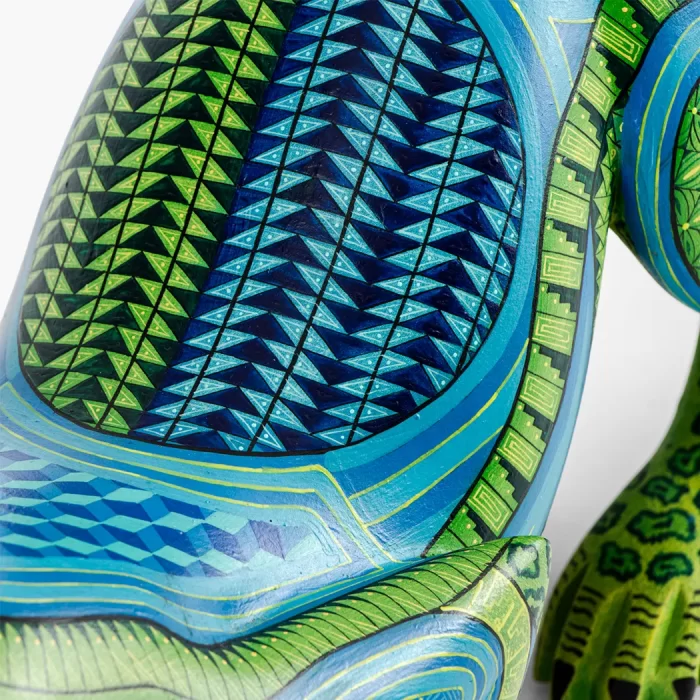 Green Jaguar Alebrije