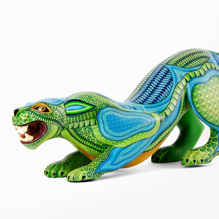 Green Jaguar Alebrije