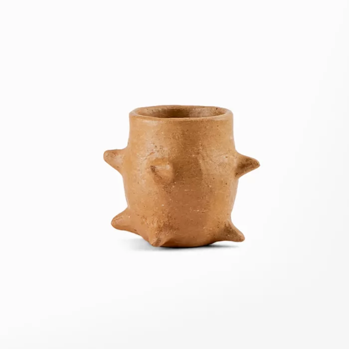 Mezcalero pochote of natural clay