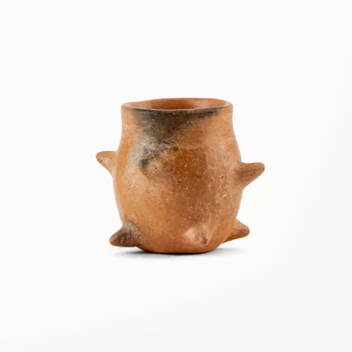 Mezcalero pochote of natural clay