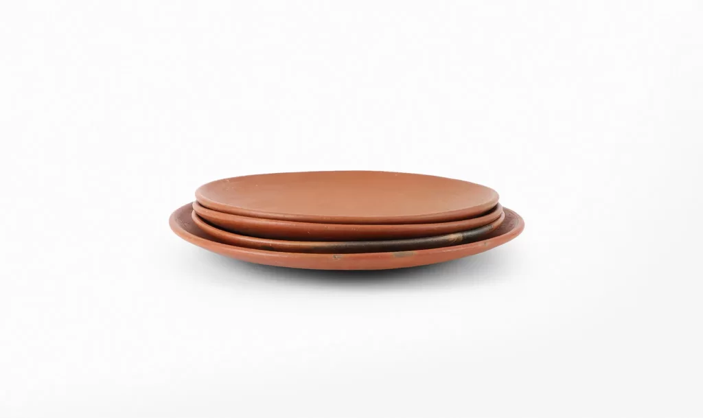 Red clay pots and pans