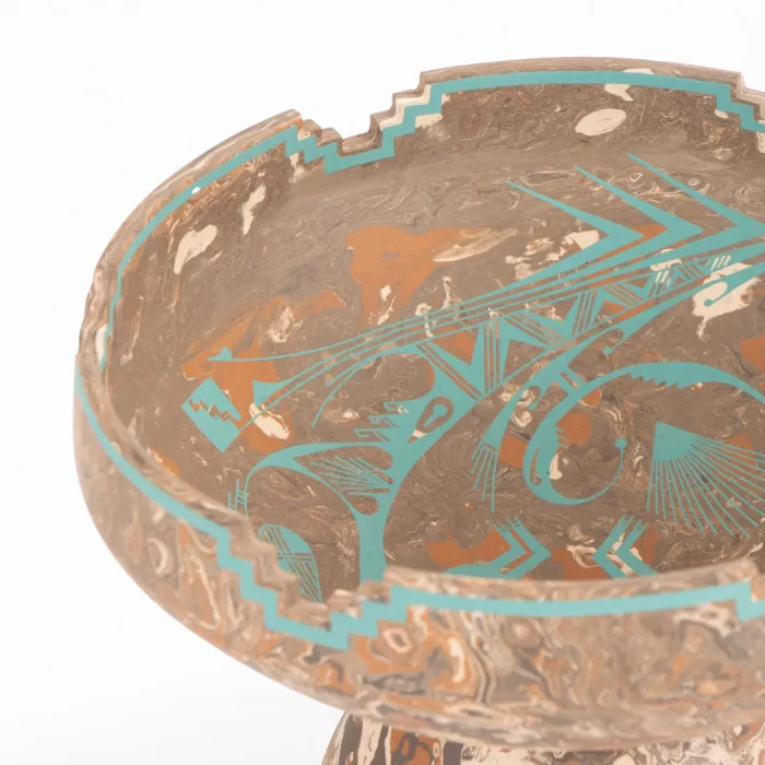 Centro de mesa café con recorte