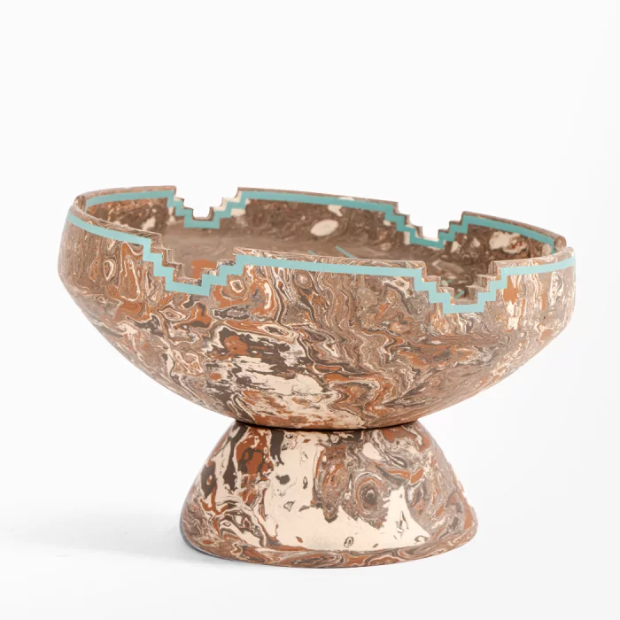 Centro de mesa café con recorte