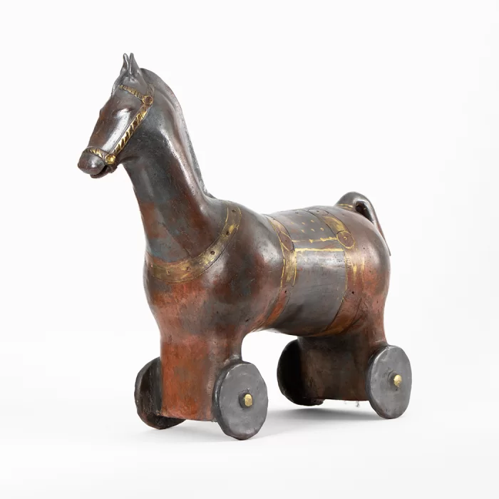 Big Horse Wheels, Burnished Earthenware