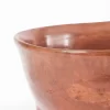 Thin orange centerpiece, burnished earthenware technique