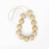 Sisal necklace in natural color