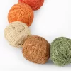 Colorful sisal necklace