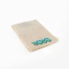 Set of 6 Sisal placemats with embroidery