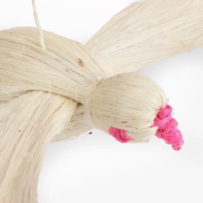 Sisal bird in natural color