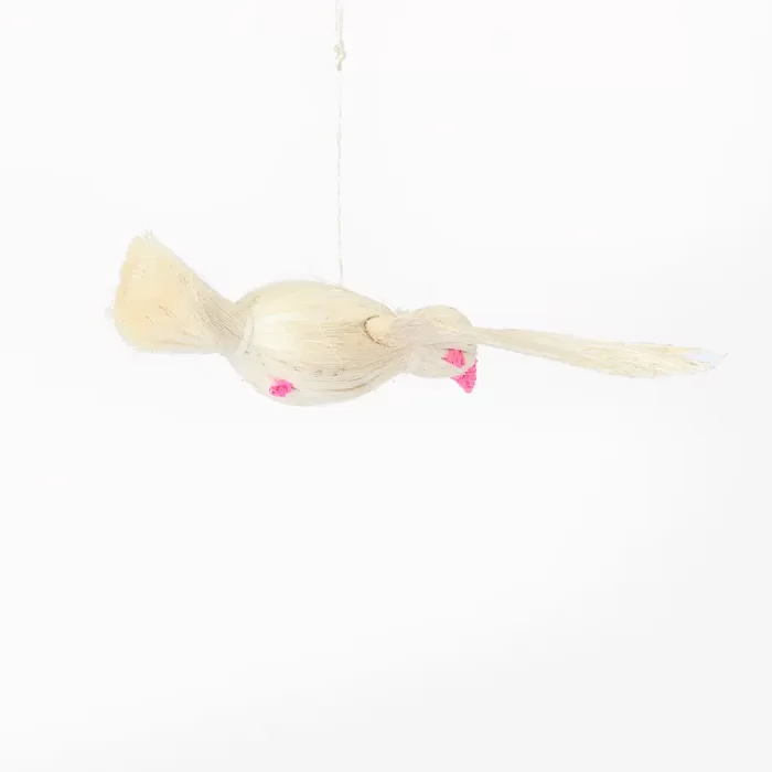 Sisal bird in natural color