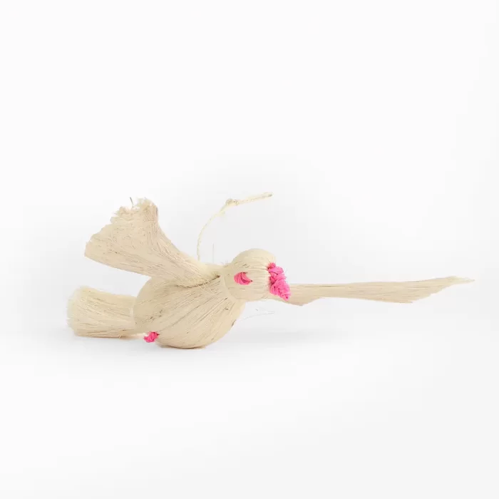 Sisal bird in natural color