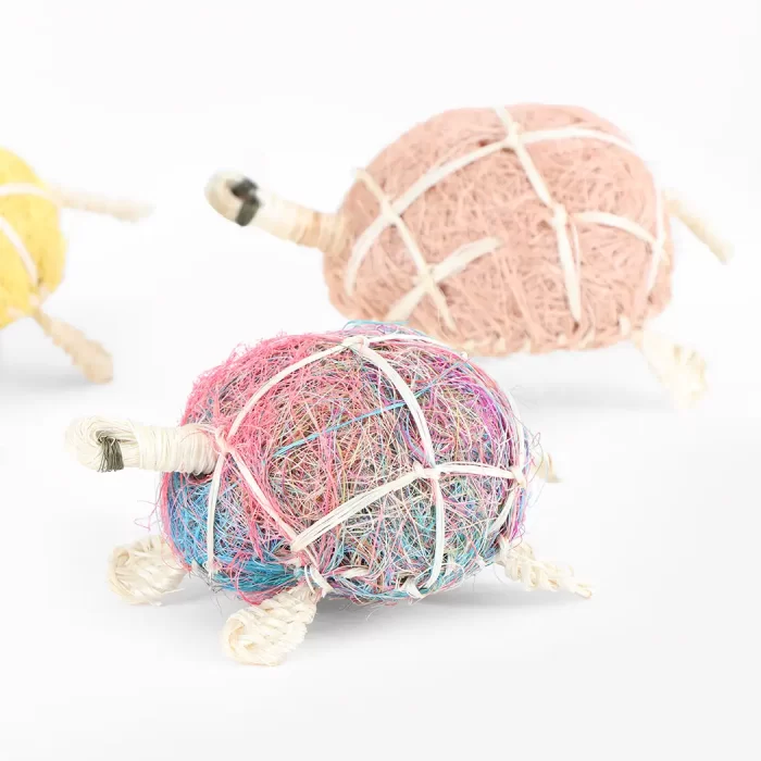 Sisal turtle in colors