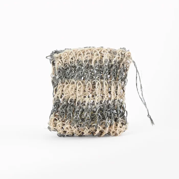 Small sisal sisal soap bag