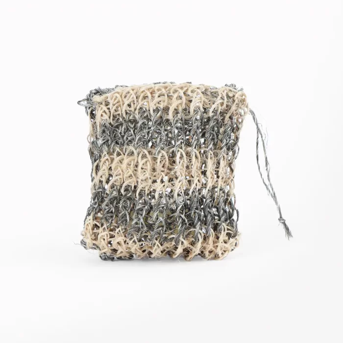Small sisal sisal soap bag