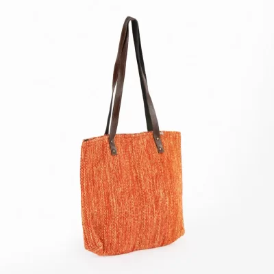 Orange wool bag size G