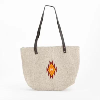 Gray wool bag size G