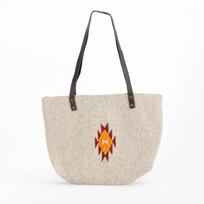 Gray wool bag size G