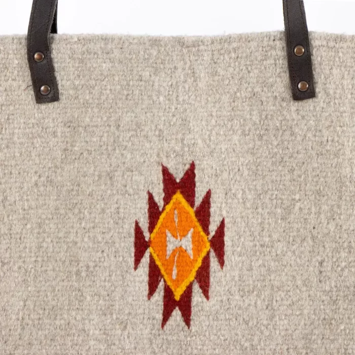 Gray wool bag size G