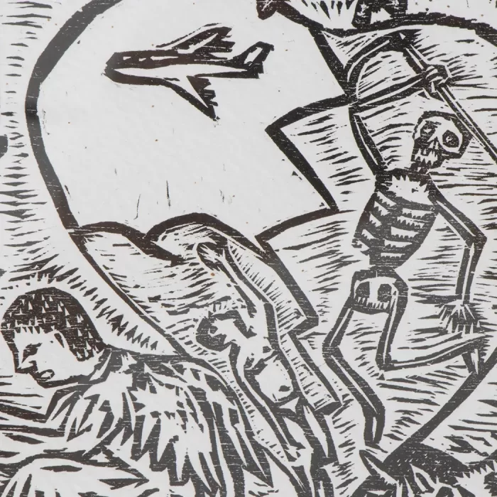 "My heart in two halves split"