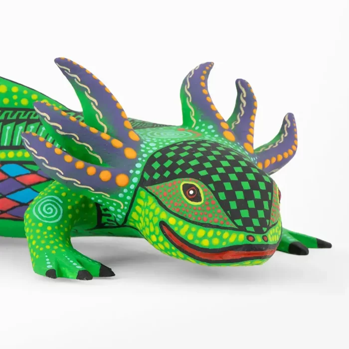 Alebrije de ajolote onírico