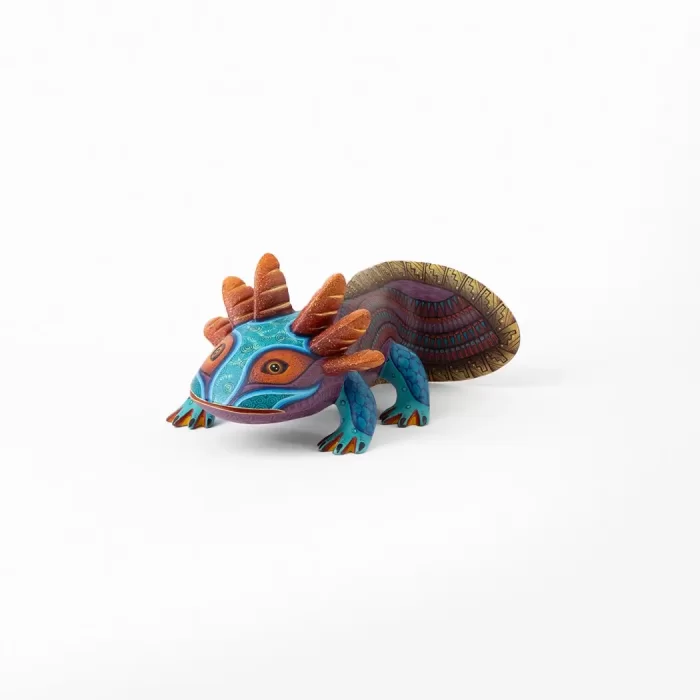 Medium-sized ajolote alebrije