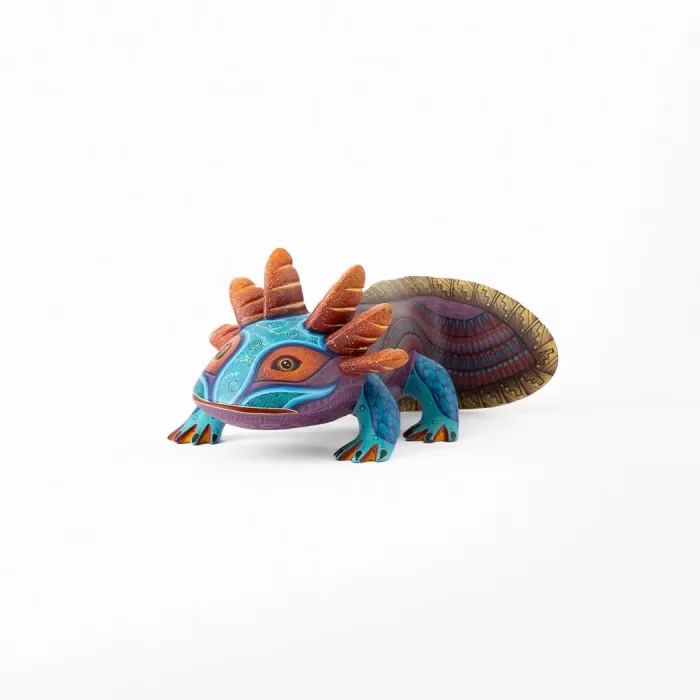 Medium-sized ajolote alebrije