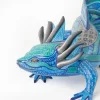 Alebrije of blue salamander