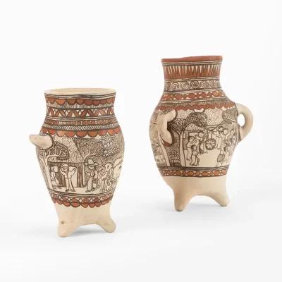 Three-legged pitcher