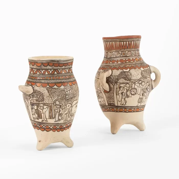 Three-legged pitcher