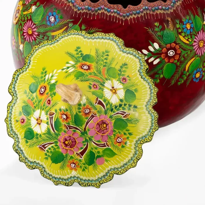 Bule "Crimson Garden".