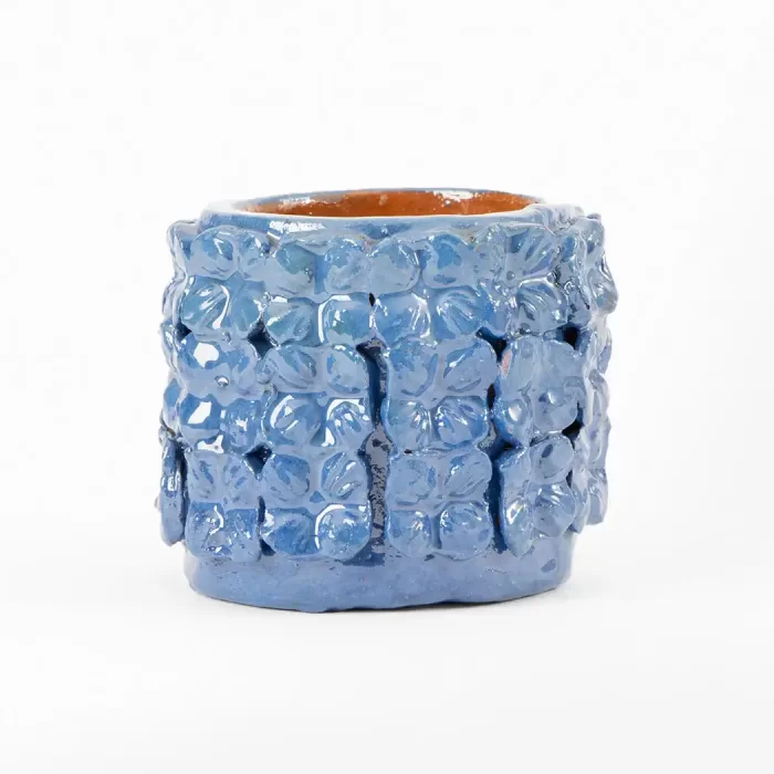 Portavela "Flores de cristal"