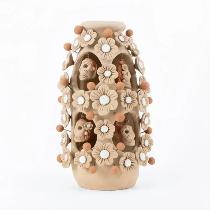 Vase "Guardian Skulls".