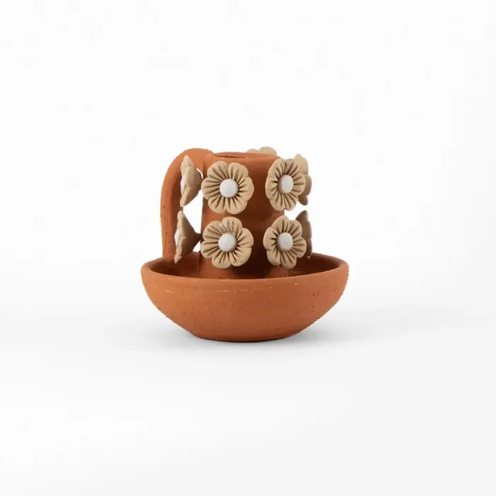 Candlestick with handle