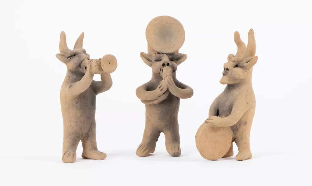 Clay musicians