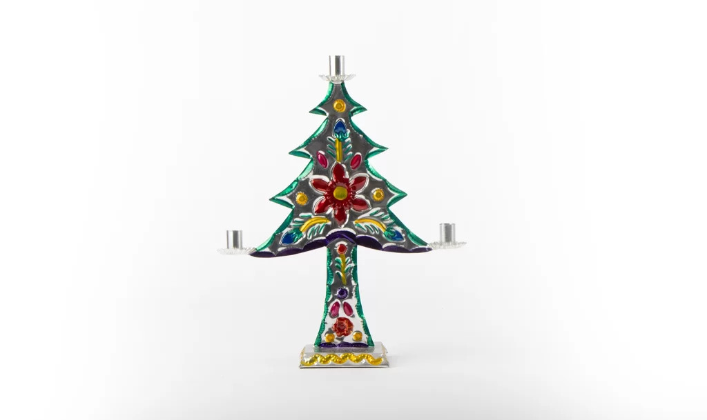 Christmas Tree Candelabra