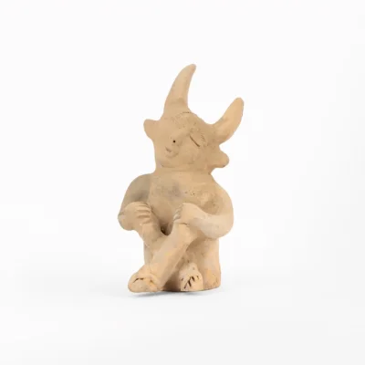 Natural clay devil
