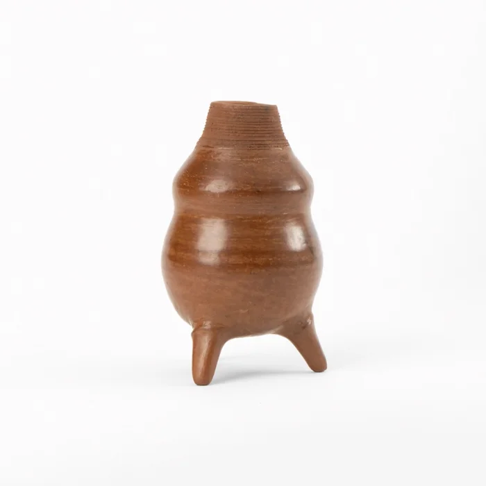 Candleholders with engobes