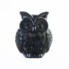 Owl, Black Clay Handicraft