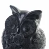 Owl, Black Clay Handicraft
