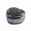 Black clay heart jewelry box