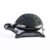 Tortoise jewelry box in Black Clay - Unique Handicraft