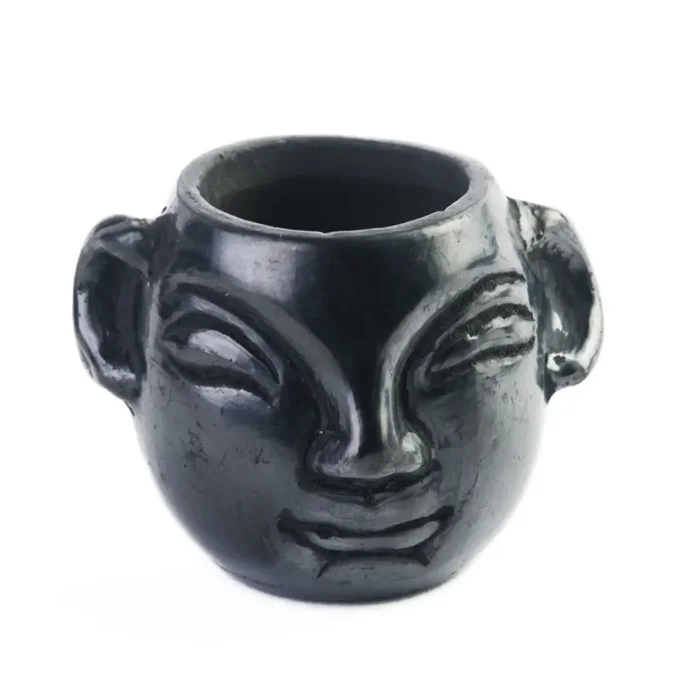Set of 3 Mezcaleros : Exclusive Black Clay